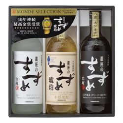 銀座のすずめ 白麹・琥珀・黒麹セット